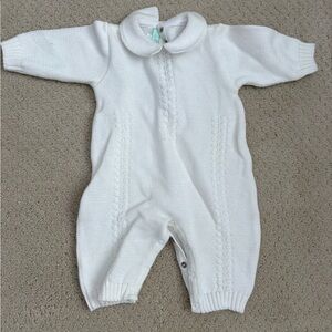 Beautiful White Sweater Romper